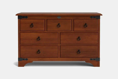 Nordic 7 Drawer Lowboy - NZ Made at online8 furniture store Auckland