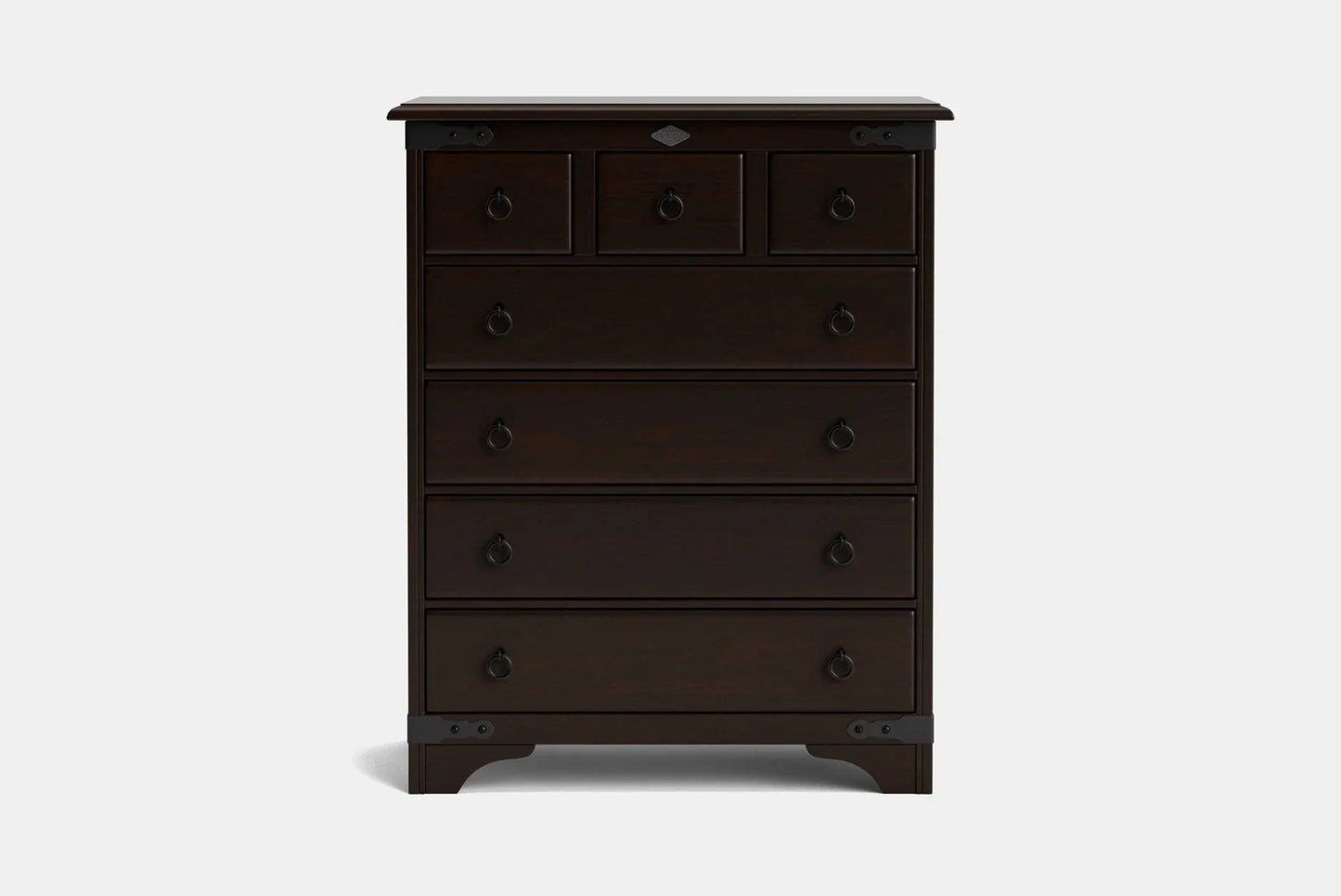 Nordic 7 Drawer Tallboy - NZ Made at online8 furniture store Auckland