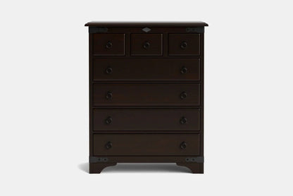 Nordic 7 Drawer Tallboy - NZ Made at online8 furniture store Auckland