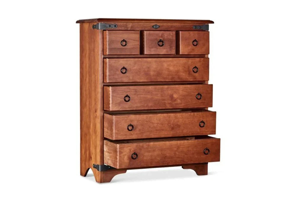 Nordic 7 Drawer Tallboy - NZ Made at online8 furniture store Auckland