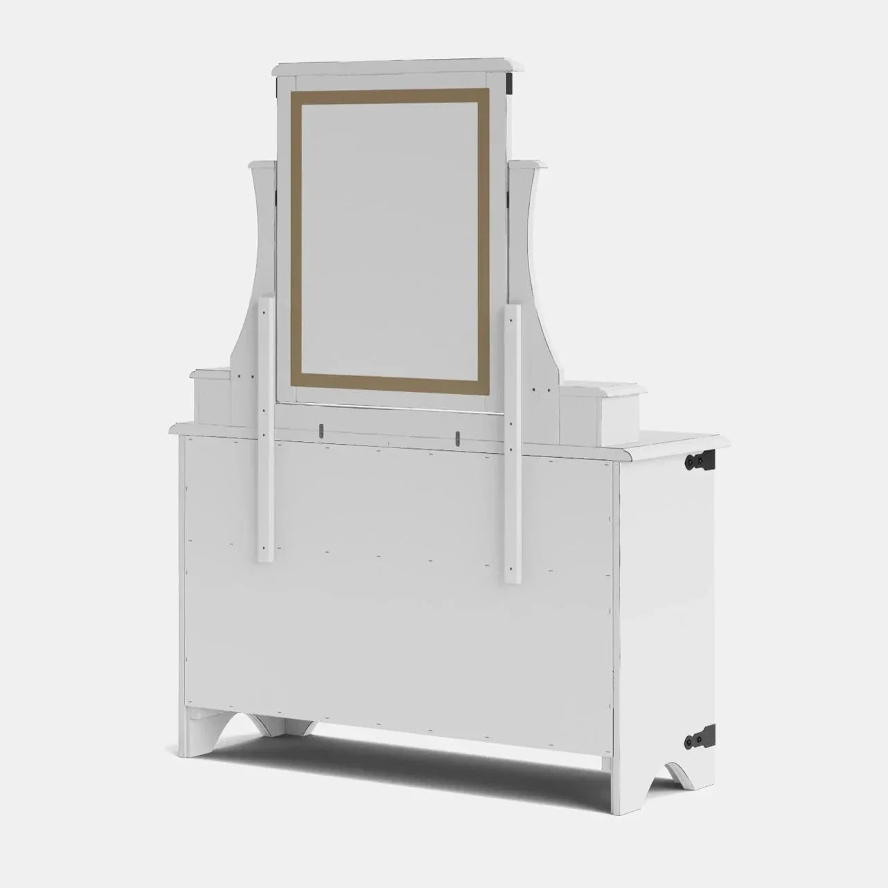 Nordic 9 Drawer Dresser & Mirror - NZ Made at online8 furniture store Auckland