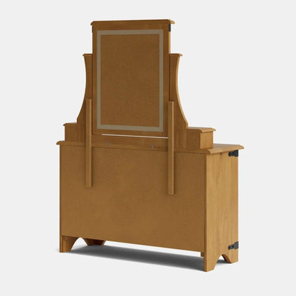 Nordic 9 Drawer Dresser & Mirror - NZ Made at online8 furniture store Auckland