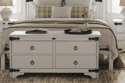 Nordic Chest of 4 Drawers - NZ Made at online8 furniture store Auckland