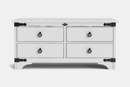 Nordic Chest of 4 Drawers - NZ Made at online8 furniture store Auckland