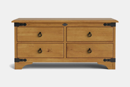 Nordic Chest of 4 Drawers - NZ Made at online8 furniture store Auckland