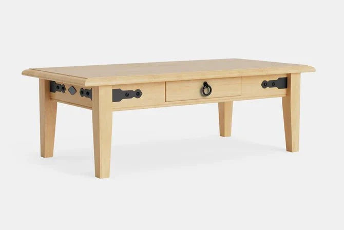 Nordic Coffee Table with Drawer - NZ Made at online8 furniture store Auckland