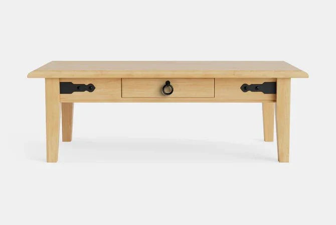 Nordic Coffee Table with Drawer - NZ Made at online8 furniture store Auckland