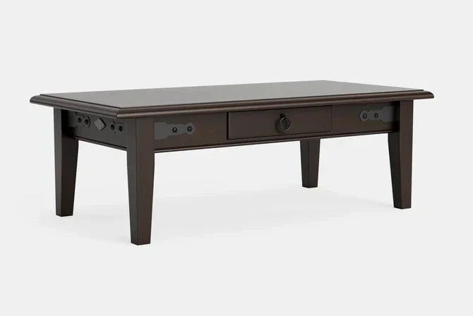 Nordic Coffee Table with Drawer - NZ Made at online8 furniture store Auckland