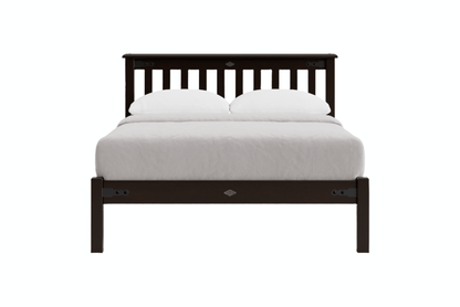 Nordic Low Foot Slatted Bed Frame - NZ Made at online8 furniture store Auckland