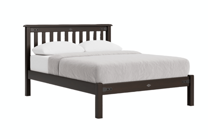 Nordic Low Foot Slatted Bed Frame - NZ Made at online8 furniture store Auckland