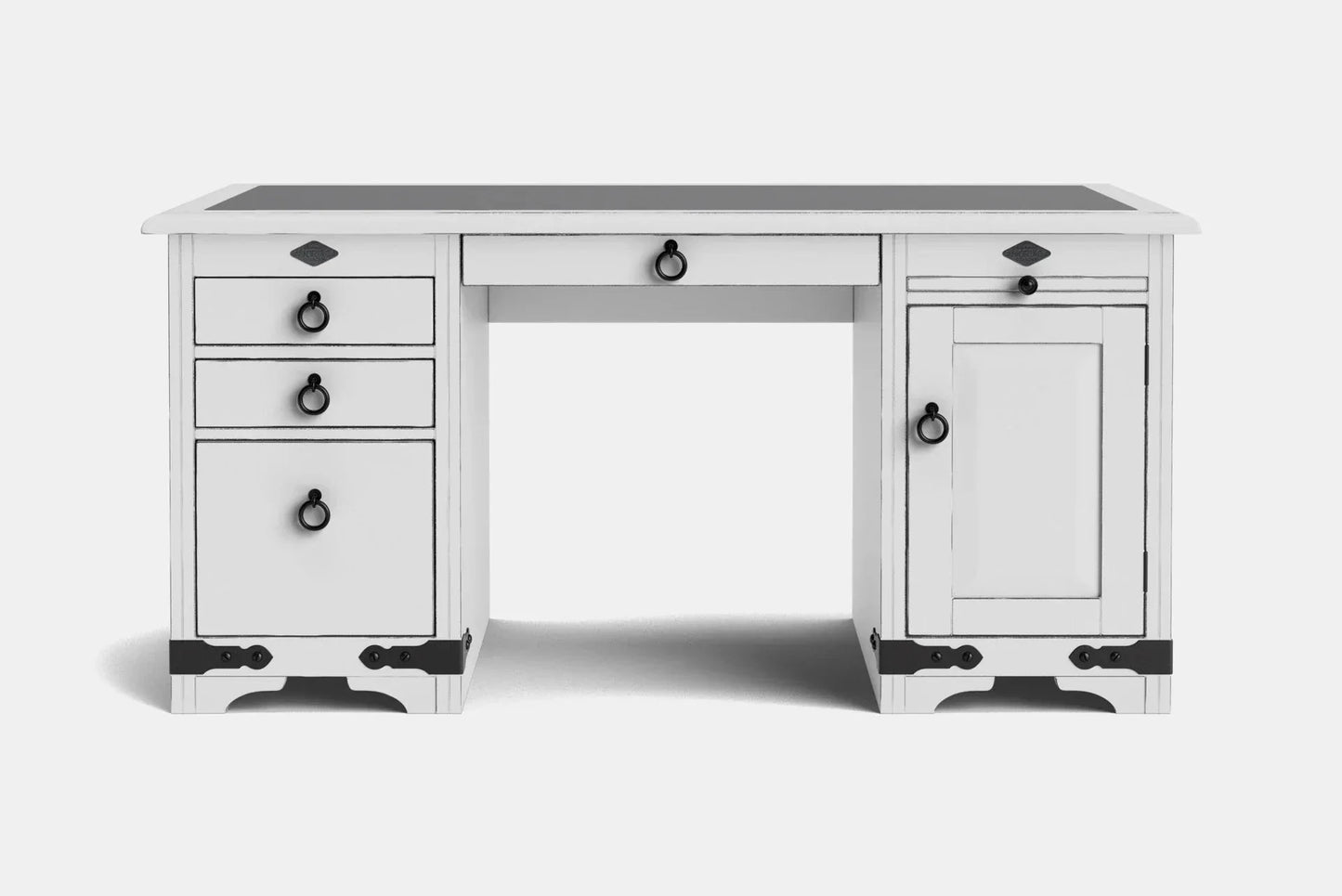 Nordic President Desk - NZ Made at online8 furniture store Auckland