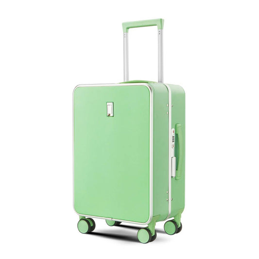 Carry On Luggage – Hard Shell Cabin Suitcase for Short Travel | Nordiva Classic | 55 cm | Green