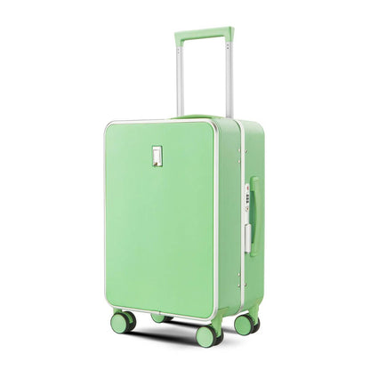 Large Check In Luggage – Hard Shell Suitcase for International Travel | Nordiva Classic | 75 cm | Green