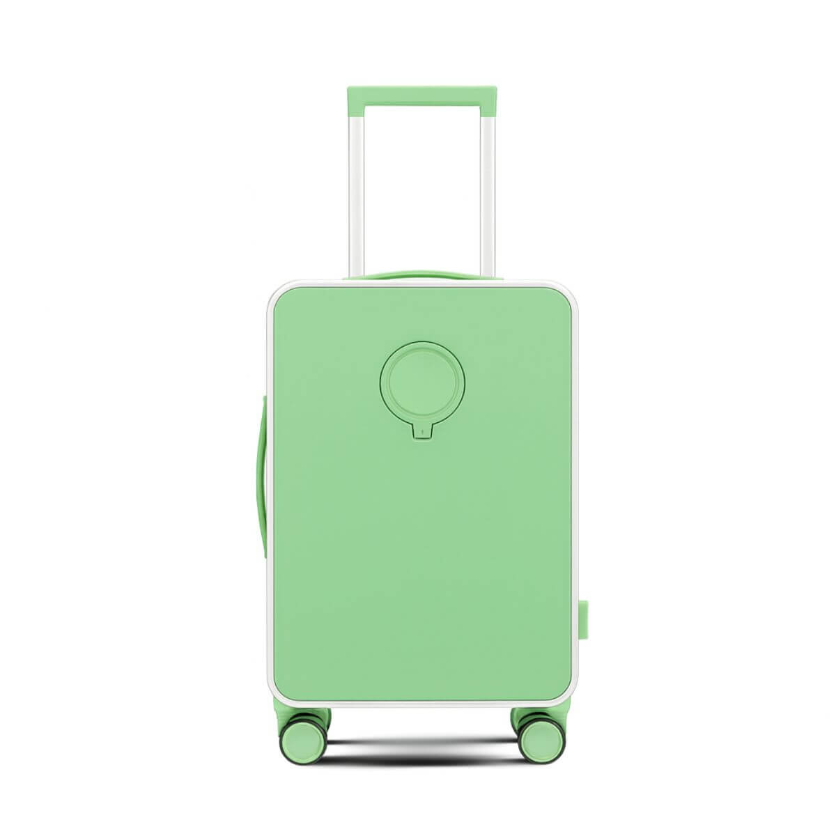 Large Check In Luggage – Hard Shell Suitcase for International Travel | Nordiva Classic | 75 cm | Green