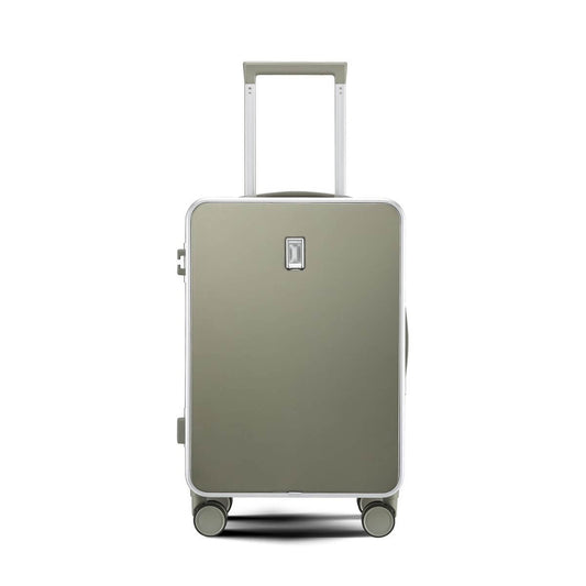 Medium Check In Luggage – Hard Shell Suitcase for International Travel | Nordiva Classic | 67 cm | Titanium Silver