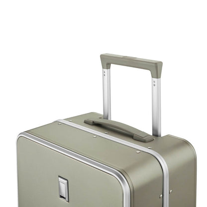 Medium Check In Luggage – Hard Shell Suitcase for International Travel | Nordiva Classic | 67 cm | Titanium Silver