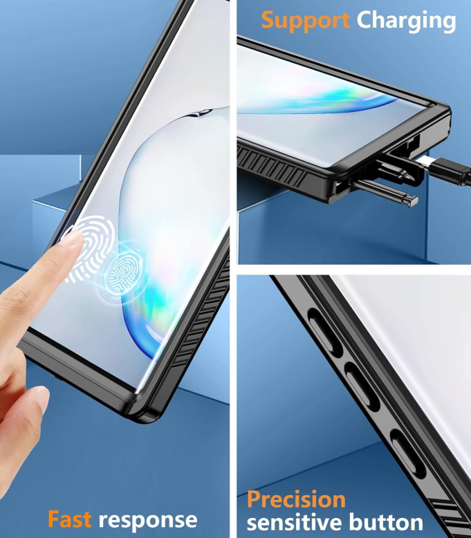 Samsung Galaxy S21 Waterproof Case | Redpepper Shockproof Clear Cover