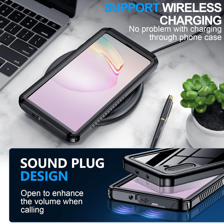 Samsung Galaxy S21 Waterproof Case | Redpepper Shockproof Clear Cover