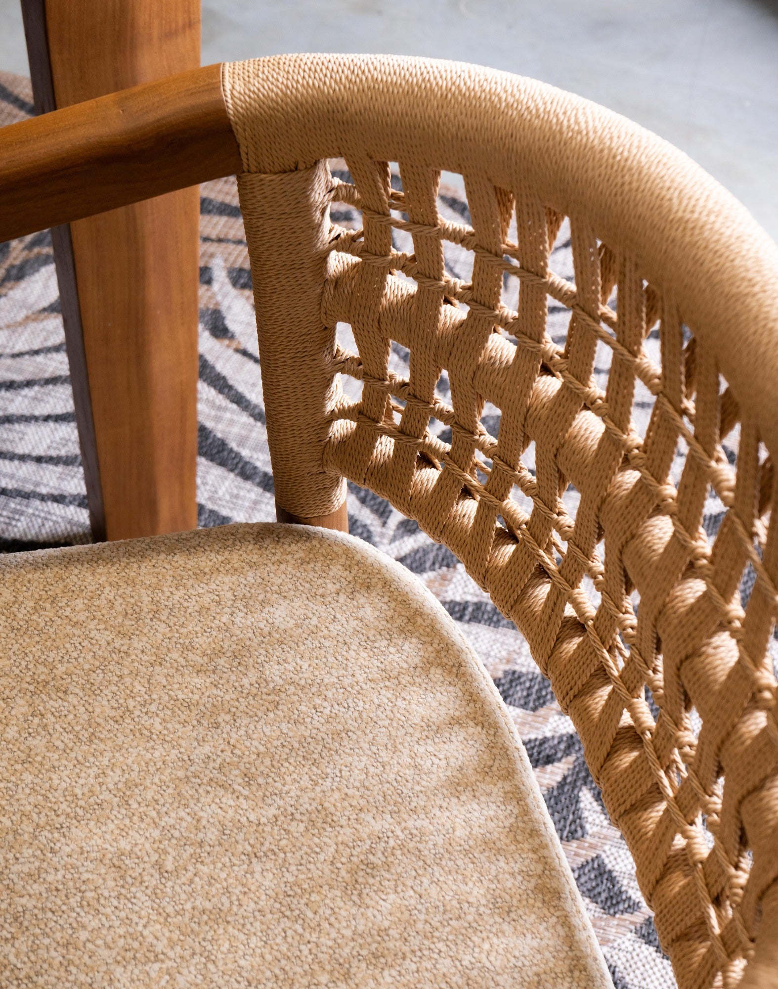 Nova Dining Chair - Natural at online8 furniture store Auckland