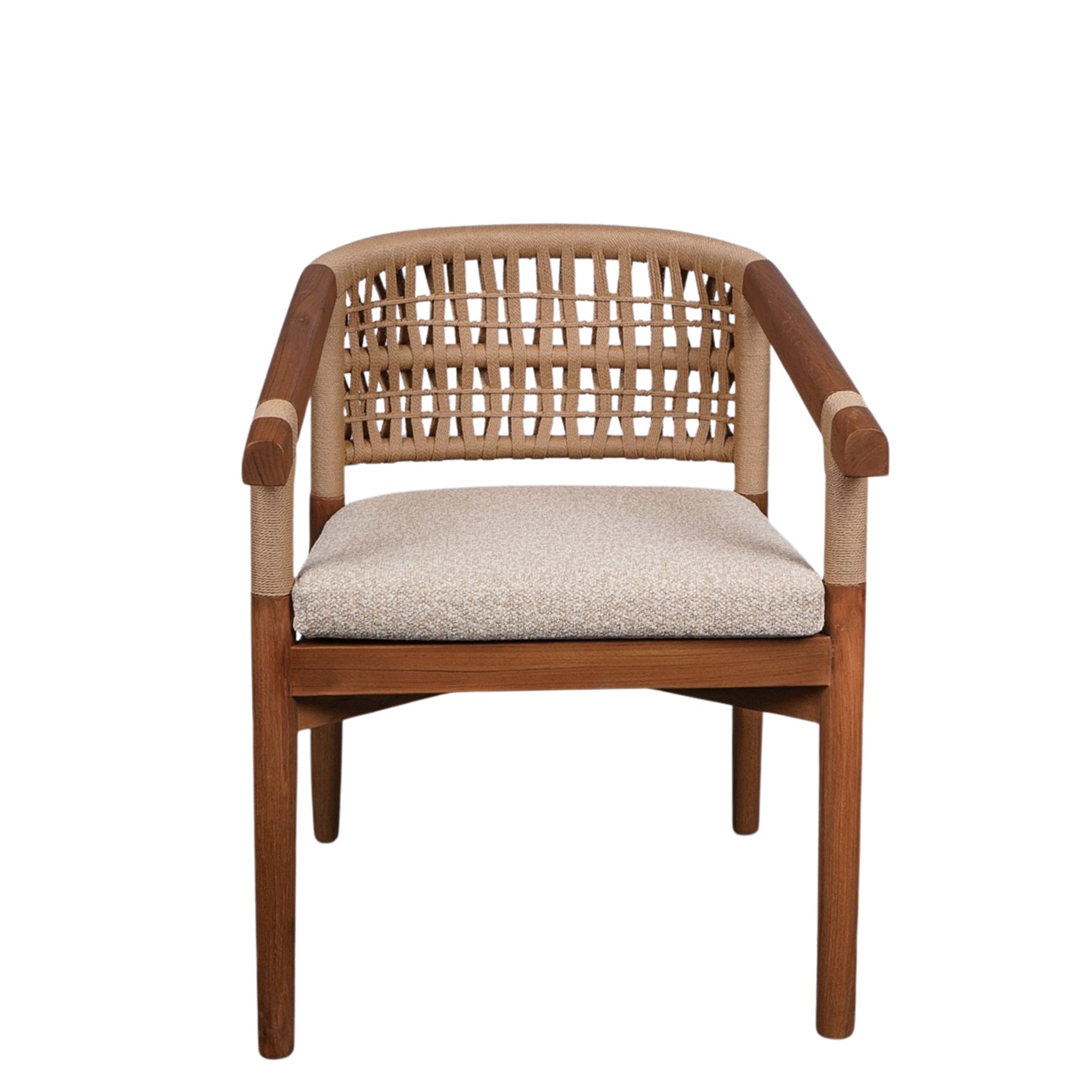 Nova Dining Chair - Natural at online8 furniture store Auckland