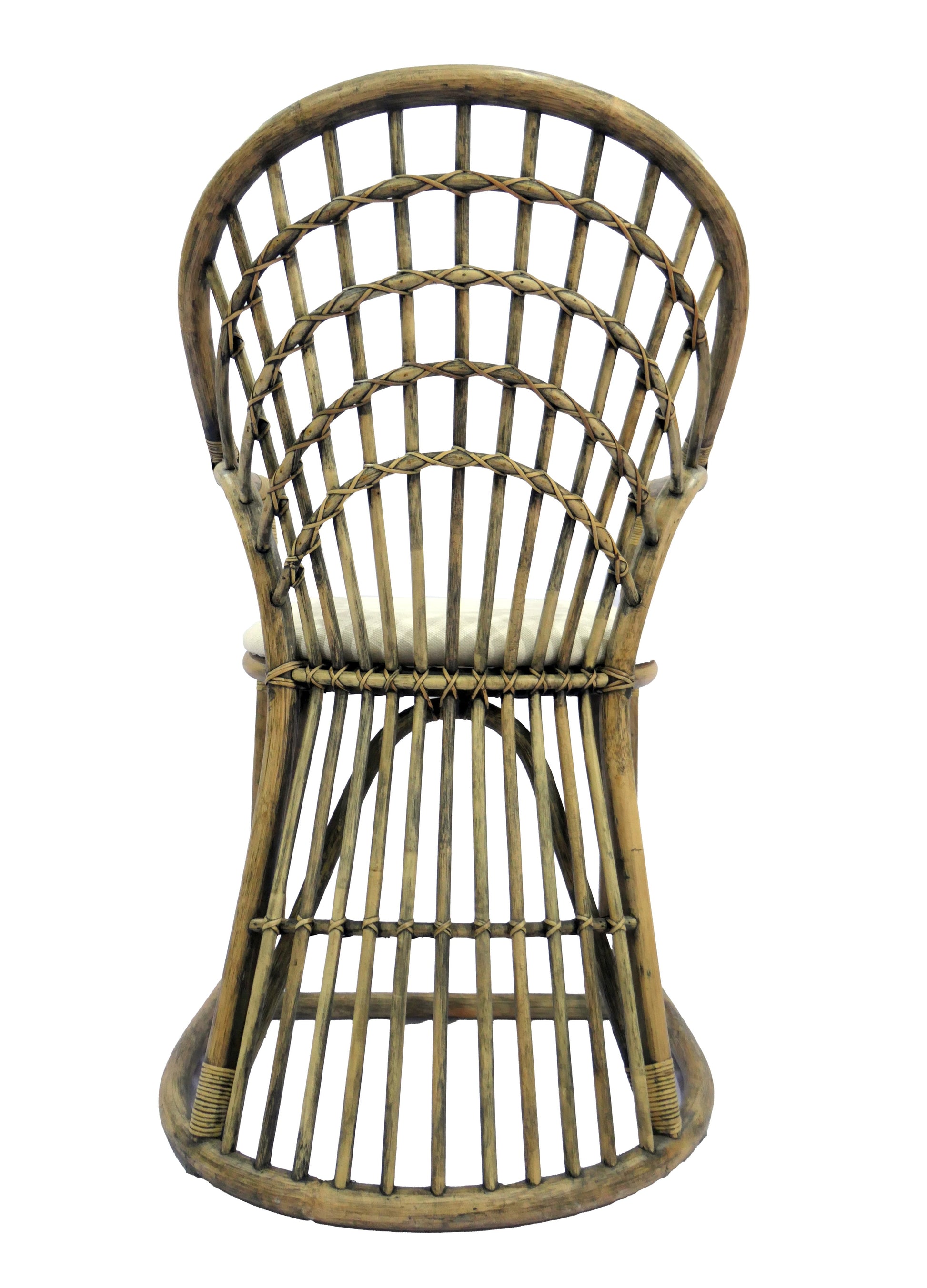 Nusa Dua Armchair - Honey / Black & Oatmeal at online8 furniture store Auckland