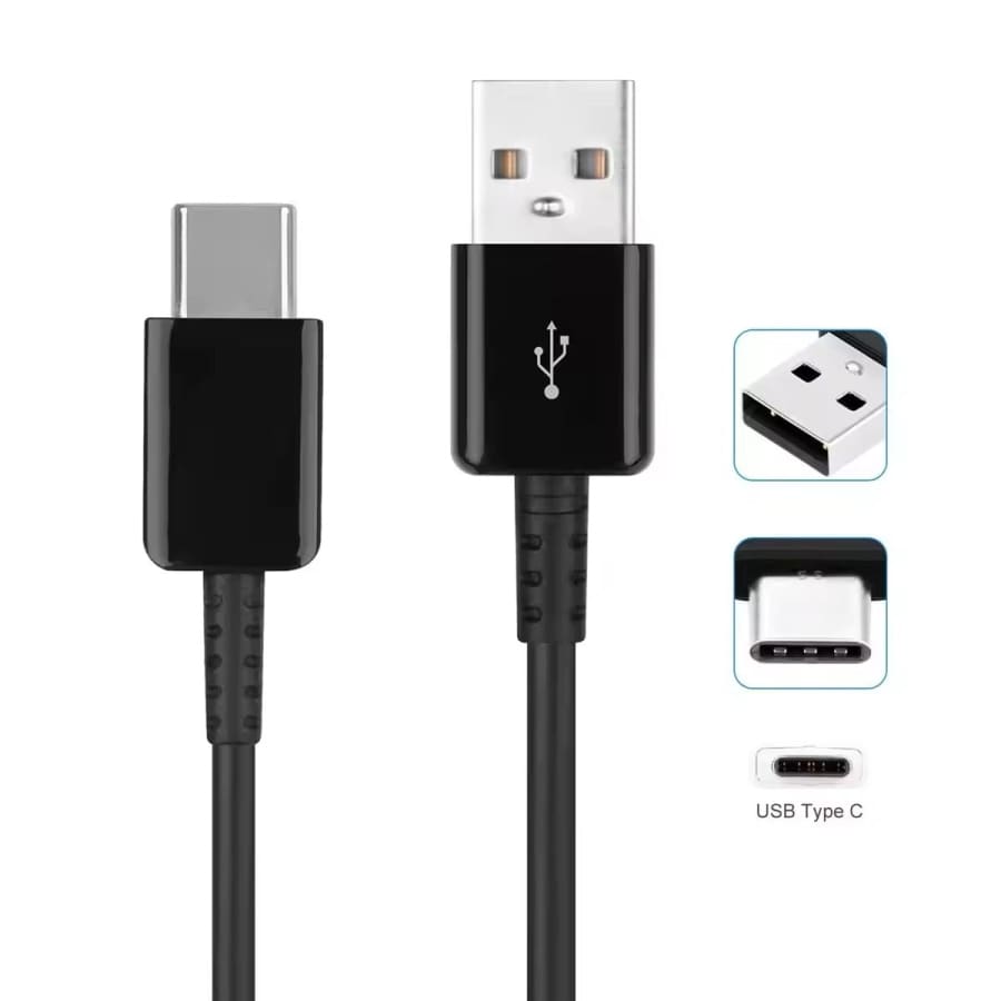 Oppo Phone Charger Cable - 1m (Black)
