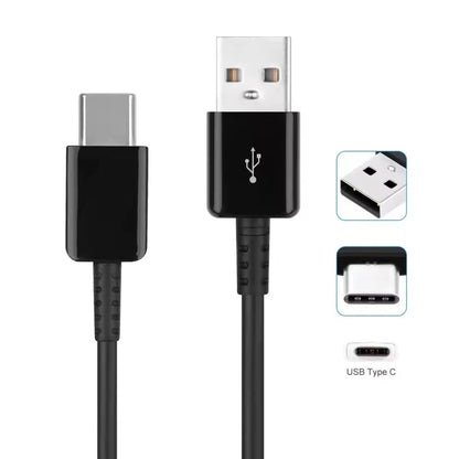 Oppo Phone Charger Cable - 2m (Black)