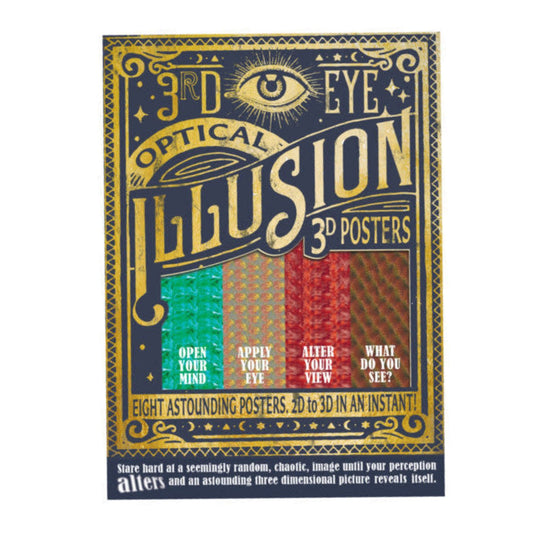 Optical Illusion 3D Poster Pack