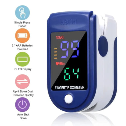 Oximeter – Finger Clip With Digital LED Display