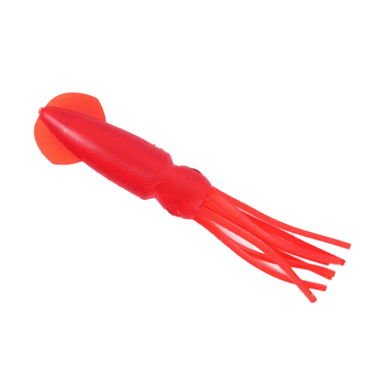 Pink 12.5cm Lumo Coloured Fishing Octopus Skirts  (Pkt of 3)