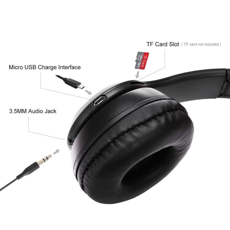 P47 Wireless Headphones with Mic
