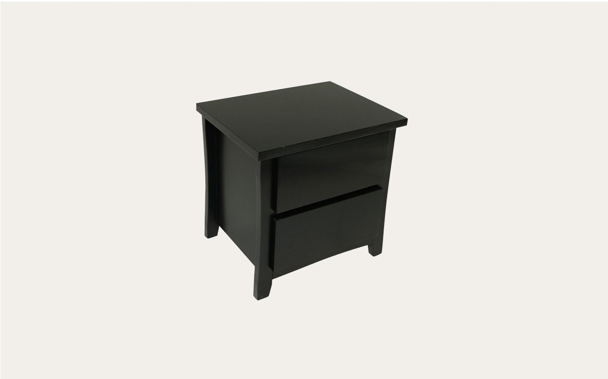 Paiden 2 Drawer Bedside Table at online8 furniture store Auckland