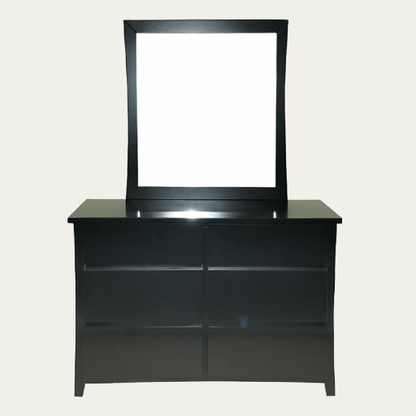Paiden 6 Drawer Dresser with Mirror at online8 furniture store Auckland