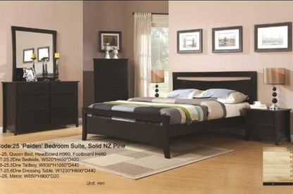 Paiden Bedroom Suite - Queen at online8 furniture store Auckland