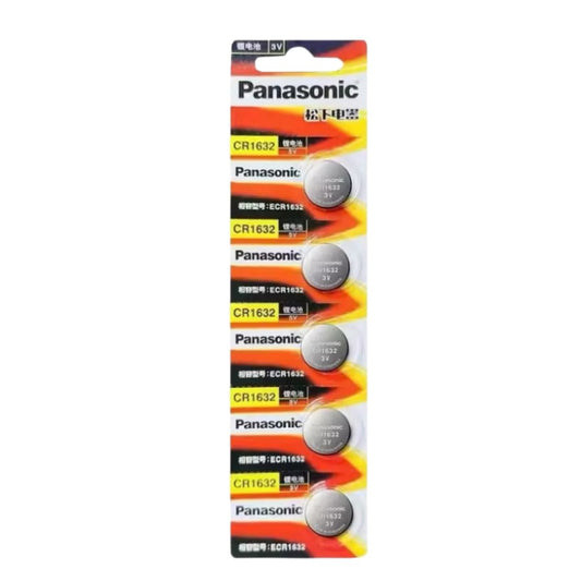 Panasonic CR1632 Watch Batteries (5 Pack)