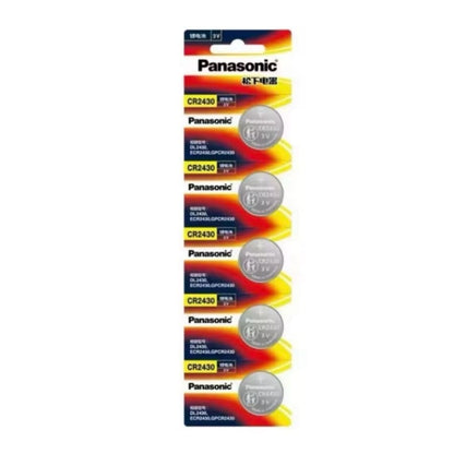 Panasonic CR2430 Watch Batteries (5 Pack)