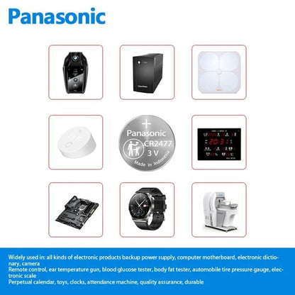 Panasonic CR2477 Watch Batteries (2 Pack)