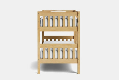 Peri Bunk Bed - Light Oak | NZ Made at online8 furniture store Auckland