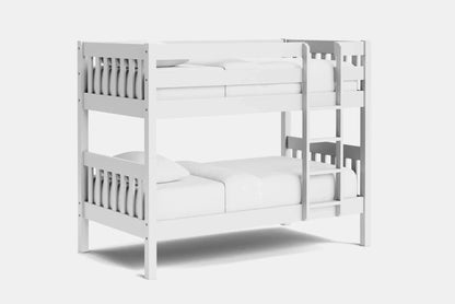 Peri Bunk Bed - White | NZ Made at online8 furniture store Auckland