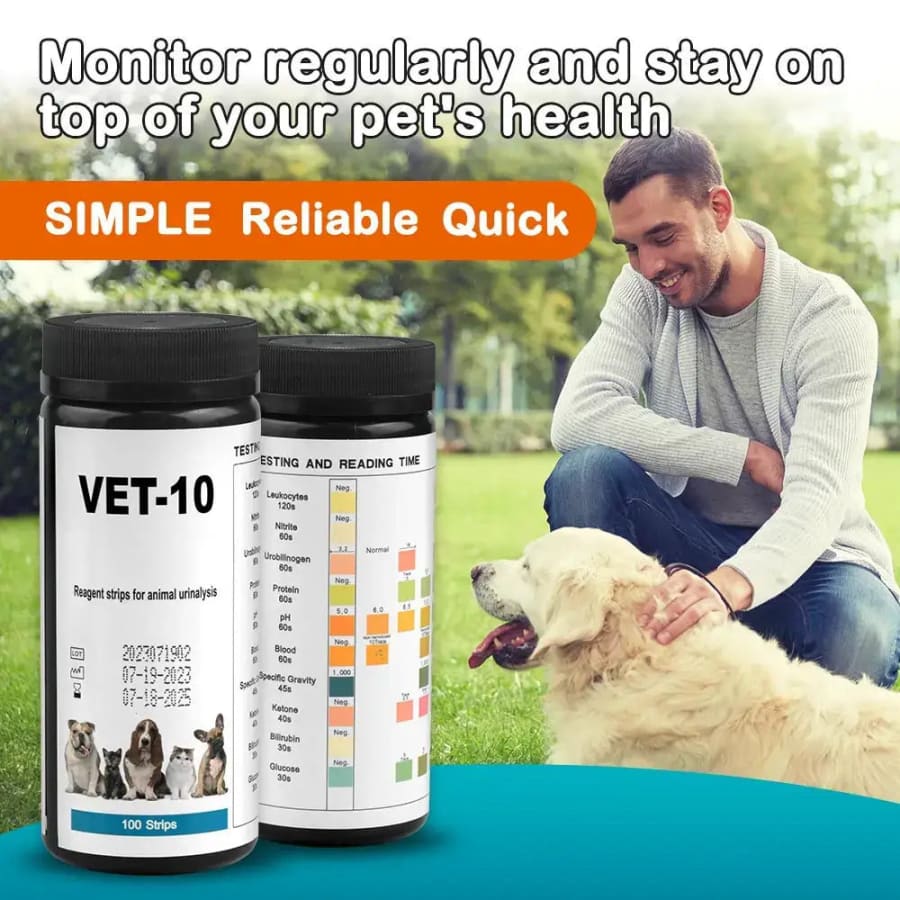 Pet Health Urine Test Strips