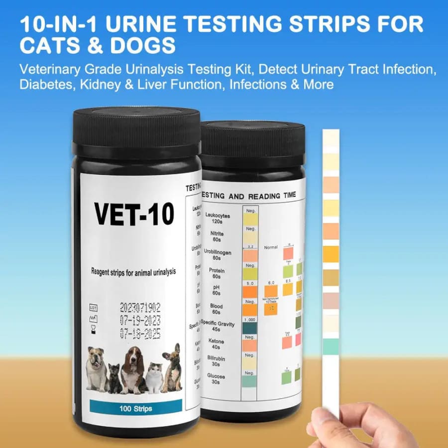 Pet Health Urine Test Strips