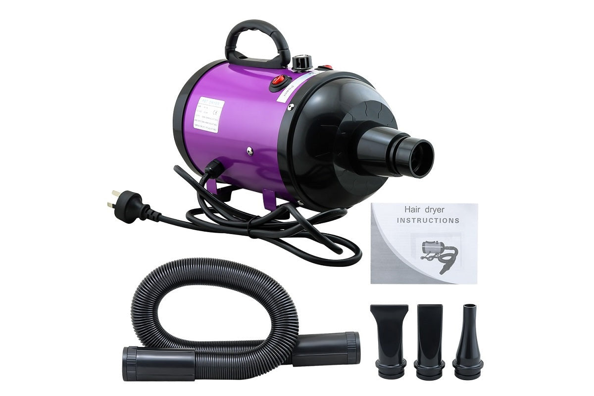 Pet Hair Dryer Grooming Blower 2600W