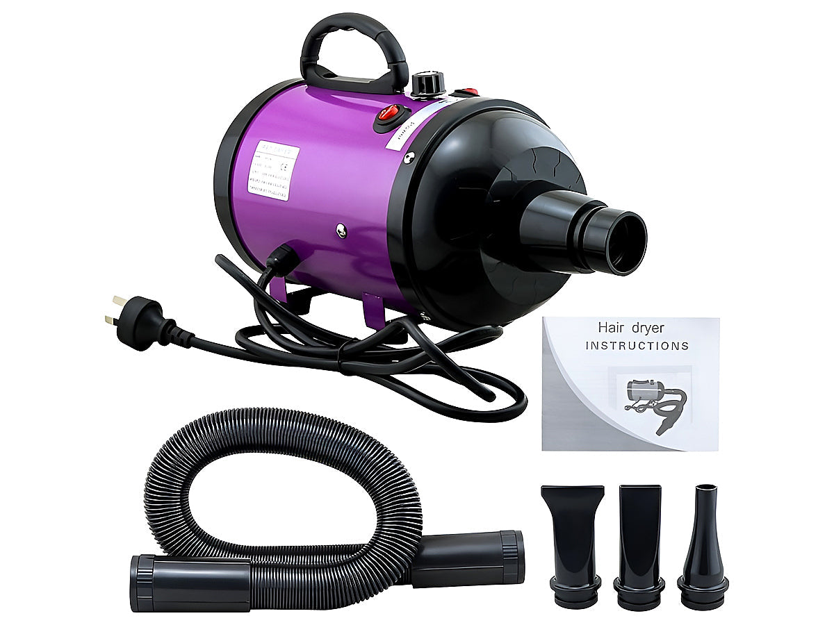 Pet Hair Dryer Grooming Blower 2600W