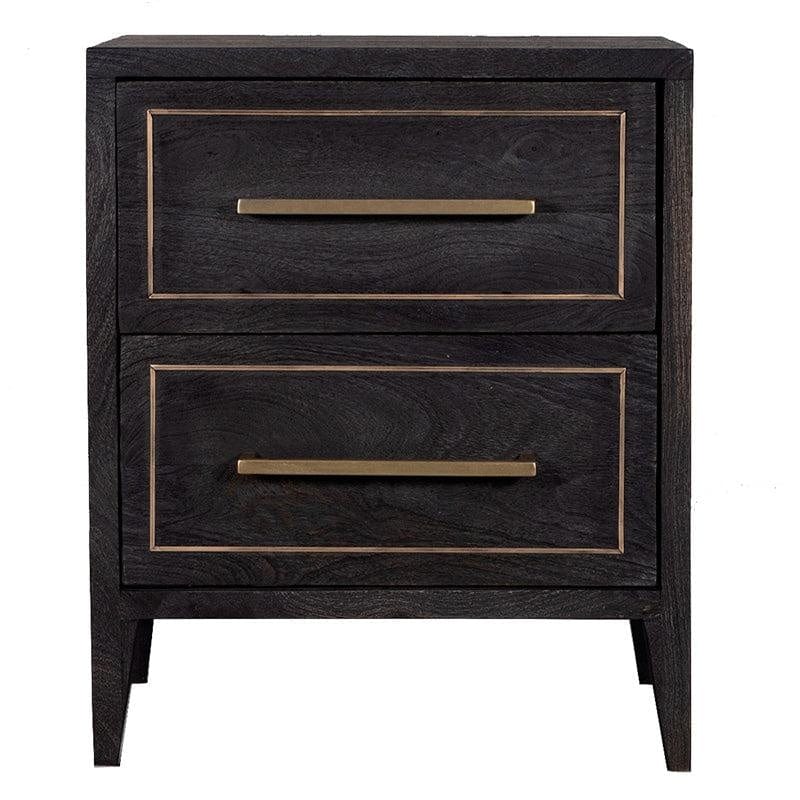 Petra 2 Drawer Bedside Table at online8 furniture store Auckland
