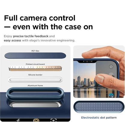 iPhone 18 Pro Max Navy Blue Silicone Case – Soft Protective Cover