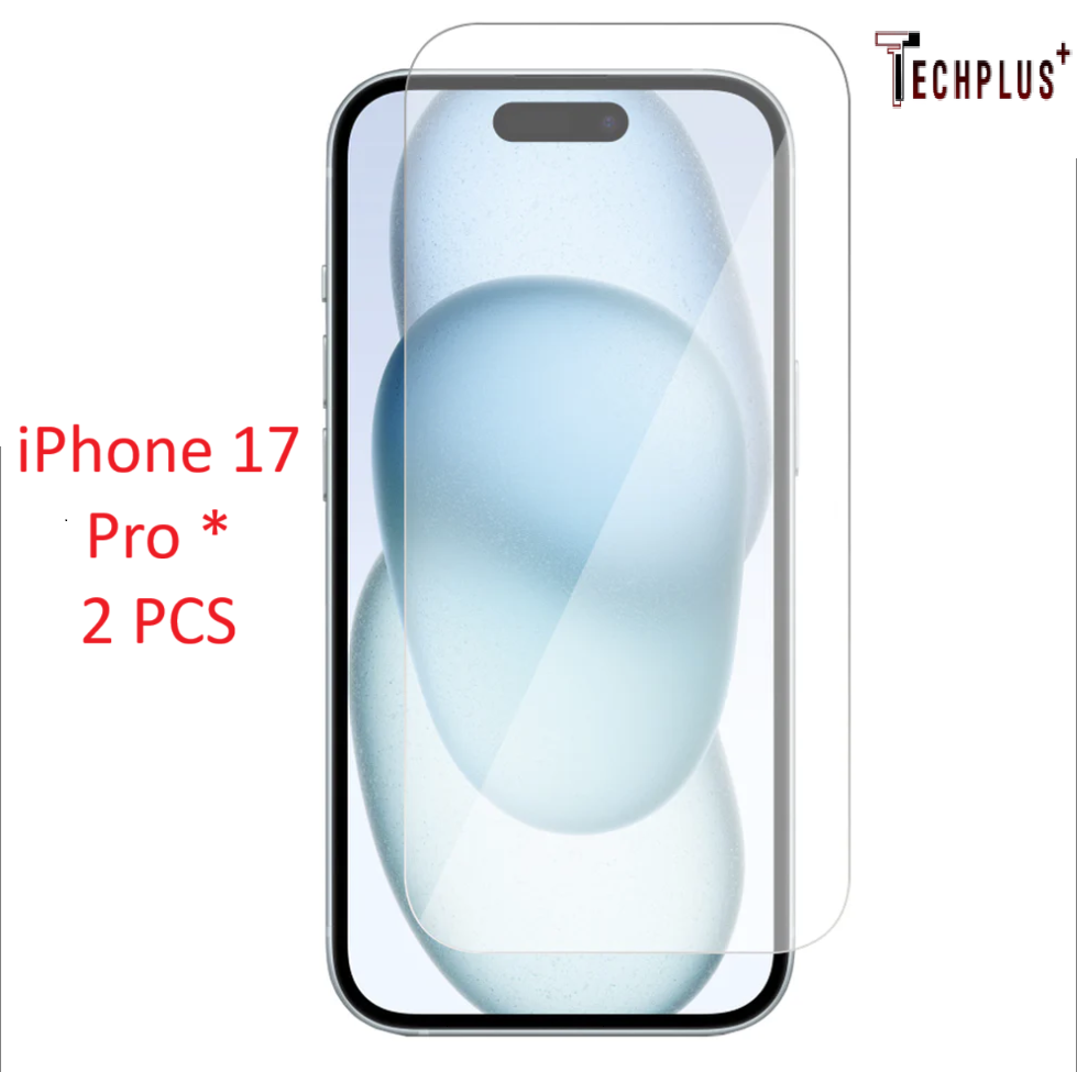 iPhone 17 Pro Glass Screen Protector (2 pack)