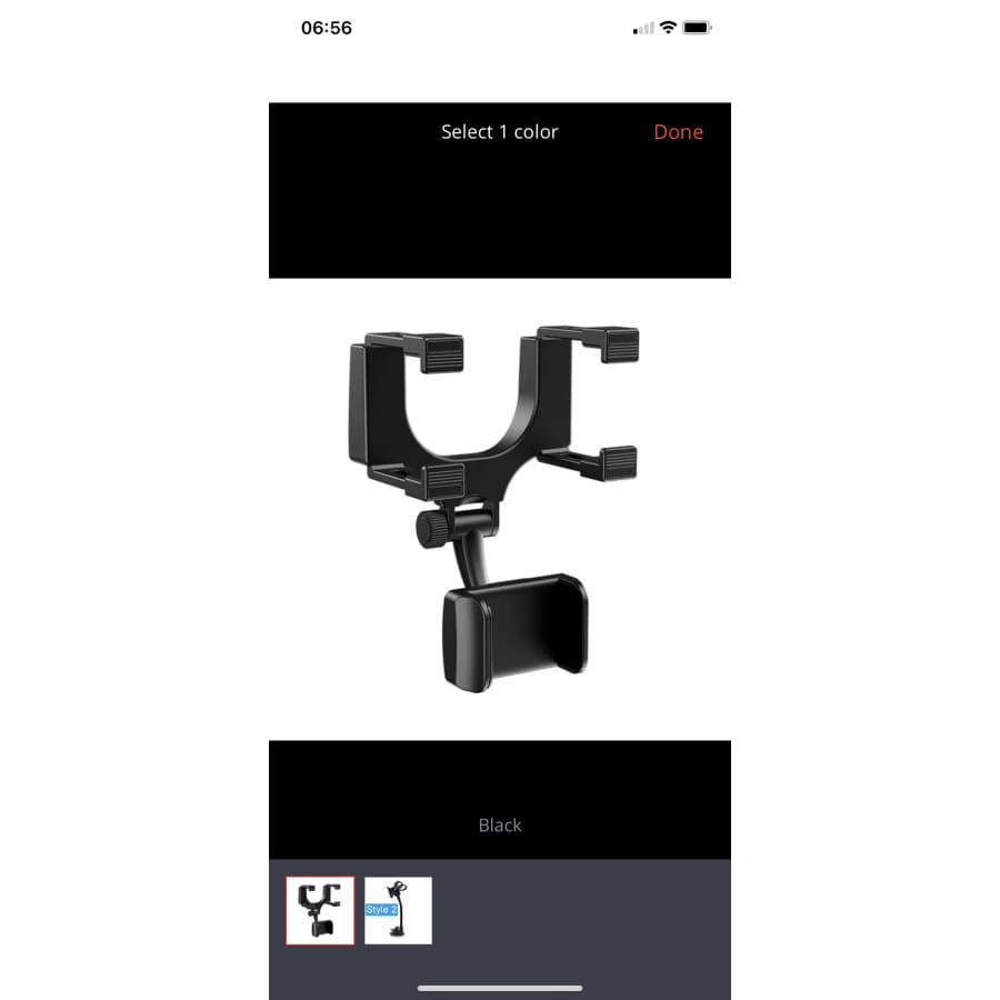 Phone Holder with Adjustable Arm