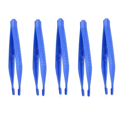 Plastic Tweezers (4.3”) - Pack of 5