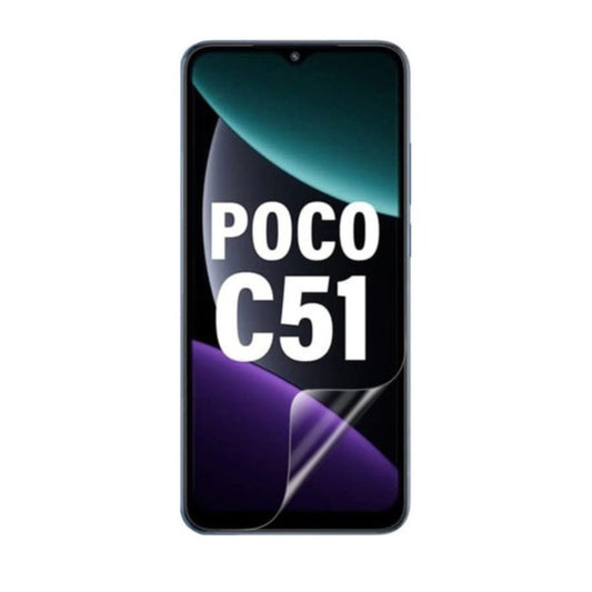 POCO C51  Hydrogel Screen Protector