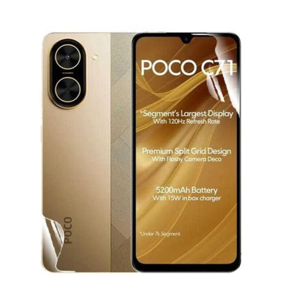 POCO C71  Hydrogel Screen Protector